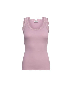 Babette - Top Regular W/Vintage Lace - 166 DAWN PINK