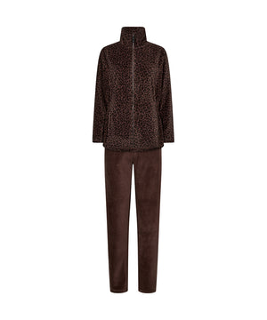 Decoy - Velour Homewear Set - 9515 MULTIFARVET