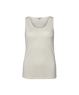 Silk Jersey - Silk Jersey - Tank Top - 00 Off-white