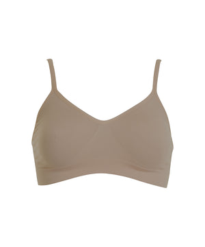 Lucia -  Bra Top Solid - 668 Mocha