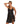 Pure Silk - Slip w.lace - 02 BLACK