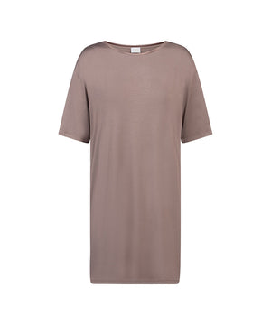Lovestory - Big Shirt Short Sleeve - 1279 MILK`N COFFEE