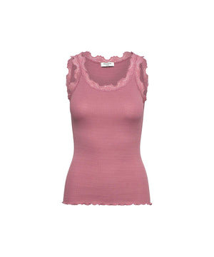Babette - Top Regular W/Vintage Lace - 029 NOSTALGIA ROSE