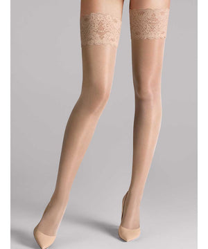 Satin Touch 20 - Selvsiddende/ Overknee Strømpe - 4273 COSMETIC