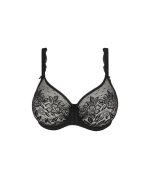 Madison - Non Padded Full Cup Seamless - ZWA BLACK