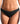 Swimwear - Rio String (Low cut) - W099 BLACK