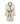 Satin - Short kimono - 1093 MOON/WHITE