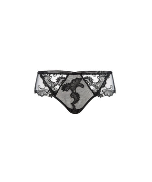 Dressing Floral - Boyshort - 0005 NO/NOIR