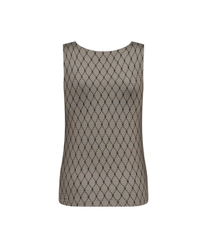Hype the Detail - Printed Top - 45 SAND