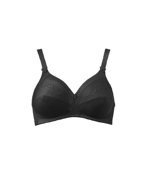 Doreen + Cotton 01 - Fuldskålsbh - 0004 BLACK