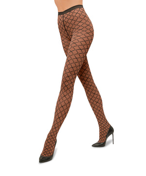Monogram - Tights - 4850 UMBER