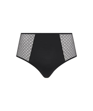 Norah Chic - High-waisted Full Brief - 011 BLACK
