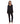 Bamboo - long sleeve pyjamas with lace - 02 BLACK