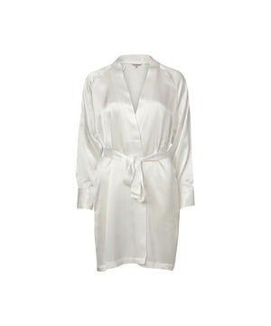 Pure Silk - Short Kimono - 00 OFF-WHITE