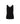 Bamboo Underwear - Tank Top With Lace - 02 BLACK
