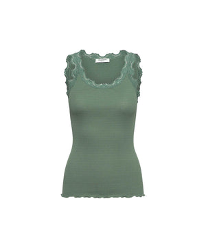 Babette - Top Regular W/Vintage Lace - 036 LAUREL WREATH