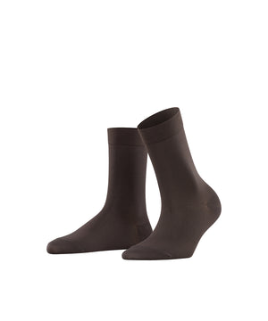 Cotton Touch SO - Fine Knit Socks - 5239 DARK BROWN