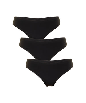 Seamless - String 3-pack - 001 BLACK
