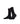 Sensitive London SO - Socks - 3000 BLACK