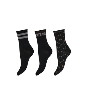 Hype the Detail - Socks 3-Pack - 9003 MULTIFARVET