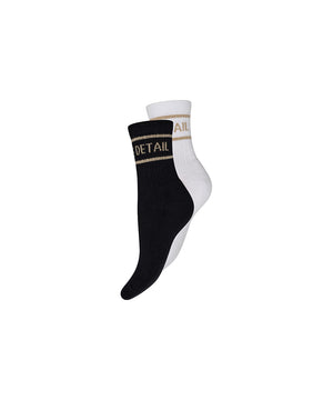 Hype the Detail - Tennis Sock 2-Pk - 9004 MULTIFARVET