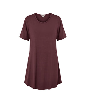 Bamboo - Bigshirt - 221 PLUM
