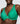 MOCUTO - Half Padded Plunge Bra - VVGE Vivid Green