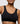 NUDDA - Bralette - ZWA black