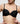 Cassie - Padded Bikini Top Heartshape - ZWA Black